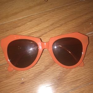 orange glasses